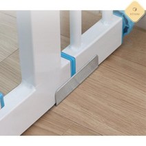안전문 베란다개문 고양이안전문 강아지펜스 일자 받침대 2개 애견울타리 확장 출입문 미니멀 현관문 설치