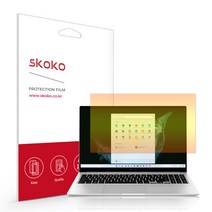스코코 삼성 갤럭시북2 15인치 NT750XED XEE 블루라이트차단 액정보호필름, 단품