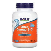 나우푸드 울트라 오메가3-D 600EPA 300DHA 소프트젤, 90개입, 1개