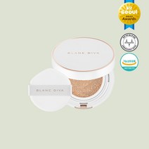 블랑디바 글림 커버리지 쿠션 파운데이션 팩트 13g, 13호 화이트, 2개