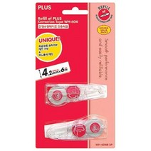 PLUS 플러스 수정테이프 리필 2개입 1세트 WH-604R