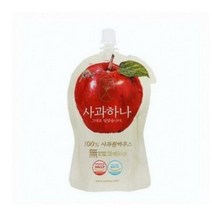 산지애 사과하나 원액주스, 120ml, 55개