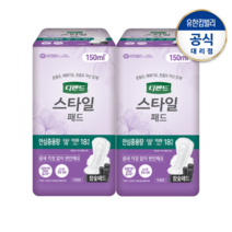 디펜드 스타일 패드 참숯 안심 중용량 여성용 18입X2팩, 상품