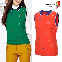 [마코 SALE] (여성)알파벳니트 베스트_MJW3SV01