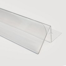 예스토어 냉장고 냉동고 쇼케이스 가격표시기 라벨홀더 (고정선반용), 600mm