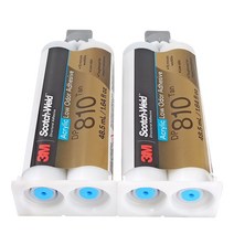 에폭시 3M 저취 아크릴 접착제 DP810 Tan 에폭시 수지 스타터 키트 갈색 48.5ml, 한개옵션0