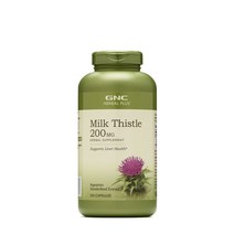 GNC 허벌 플러스 밀크 씨슬 200mg 캡슐, 300개입, 1개