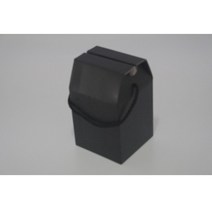 신성박스컴퍼니 (블랙)머그_1p / L100mm x W100mm x H115mm /다용도 캔들 과일청(수제청) 방향제 향초 잼(쨈) 머그컵 답례품 선물포장, 100개