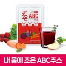 내 몸에 조은 ABC주스 100ml 60포(30포x2) 좋은 클렌즈 국내산 보은 사과 비트 당근 NFC 착즙 임산부 빼빼주스, 포장박스, 2개