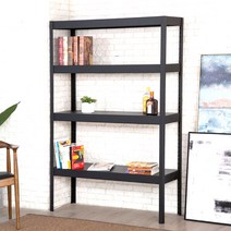 도매링크 고릴라랙 앵글선반-무볼트 조립식 철제선반 진열대, 1개, 1200x400x1500 4단