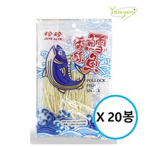 진진 대만 피쉬스낵 어포, 20개, 28.35