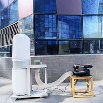 싸이클론집진기 목공 고성능 먼지 톱밥 진공 청소기, 필터형 550W +  2상 전원