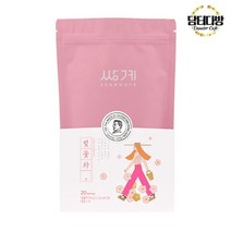 MDF7808 쌍계명차 삼각티백 신파우치 벚꽃차 20티백 (쌍계명차/삼각티백/고급스러운/벚꽃차)