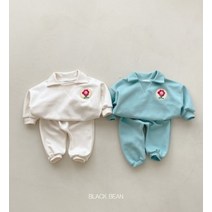 블랙빈 블루밍 베베세트 베이비 봄 상하의세트 유아 아동복 주니어 봄나들이룩 어린이집등원룩