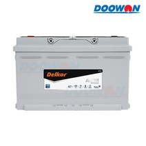 델코 AGM 밧데리 반납미반납 607080, AGM LN4 80 (폐전지 미반납)