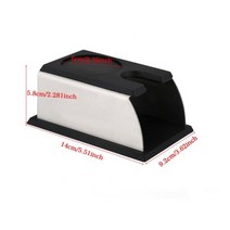 112917 커피용품전문점 스테인레스 스틸 실리콘 에스프레소 커피 탬퍼 스탠드 바리스타 도구 탬핑 홀더 랙 선반 머신, 검은색