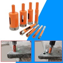 목공용 홀쏘 스텐 공구 1pcs 6-38mm 다이아몬드 코팅 링 구멍 커터 돌 세라믹 대리석 타일 유리 전동 구멍 톱 세트, 38mm