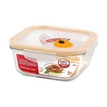 락앤락 유로스팀홀 정사각 750ml (LLG224T) / 내열유리밀폐용기