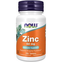 나우푸드 아연 50mg 타블렛, 100개입, 2개