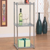 좁은주방 공간수납 3단 철제 틈새선반 조립식앵글 학원 스피드랙 이동식 유치원, 고급형 메탈랙350 3단1296385 L3