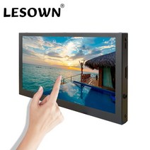 10.1 7 인치 휴대용 소형 모니터 1024x600 ips 터치 스크린 모니터 Windows rpi 4용 컴퓨터 hdmi 디스플레이 lcd 소형 모니터, 7인치 터치 모니터