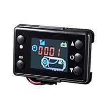 화물차 무시동히터 차박 난방 차량 히터 온풍기 12V 24V 경유 난로 LCD 모니터 스위치 + 컨트롤 보드 마더, 04 24Vblack LCD display, [04] 24Vblack LCD display