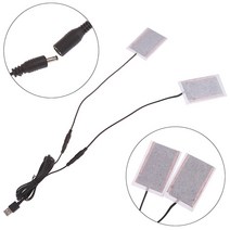 휴대용 DIY USB 난방 히터 따뜻한 플레이트 패드 신발 장갑 1 세트, 1개, 한개옵션0