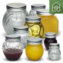 유리병 딸기1000ml 외 예쁜유리병 유리저장병, 엠글라스 딸기 1000ml