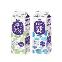[가정배달] 소화가 잘되는 우유 930ml (저지방선택가능) 2개월권 (월 8회x2개월), 오리지널 월요일1개/수요일1개
