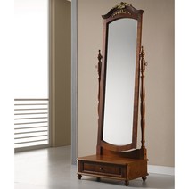 가구대장 클라라 엔틱 W615 서랍 전신거울 C, 단품