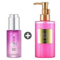 [스킨알엑스]코이바나 꿀광피부 동안피부관리 2종세트/앰플+필, 색상:꽃구름 리페어앰플+필링스크럽