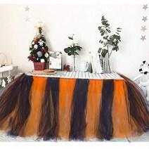 100x80cm 웨딩 파티 투투 tulle 테이블 스커트 식기 천 베이비 샤워 인어 파티 홈 장식 테이블 스커트 생일 장식