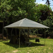 캠빌 사갓 캐노피 천막 캠핑 쉘터, 탄베이지, 4M