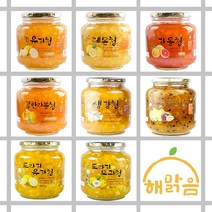 해맑음 과일청 11종 1+1, 레몬청+자몽청