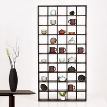 아트미니 40종택1 다기장 다완장 찻장 그릇장 주방장식장 다기 보관함, 24_71x13x29cm(10칸)