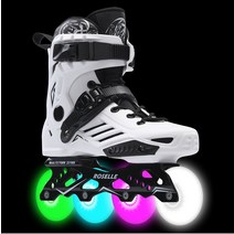 옥외 스포츠 인라인 스케이트 부속품을 위한 보충 롤러 스케이트 바퀴, 레드, 경도 85A