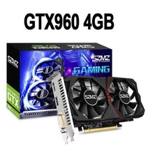SZMZ-비디오 카드 오리지널 GTX960 4GB 2GB 128Bit GDDR5 NVIDIA Geforce 그래픽 카드 GTX 960 non GXT 1060 1650 7