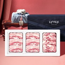 [농협 라이블리] 한돈 추석선물세트 스페셜 5호 (삼겹살 600g / 삼겹살 600g / 목살 600g), 없음