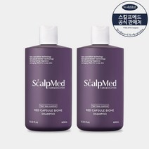 스칼프메드 레드 캡슐 샴푸, 400ml, 2개