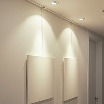 상상공간 못 자국 없이 간편 설치 무타공 액자 와이어, 4+1개