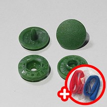 메이드림 썬그립 티단추 11mm 14종류 칼라 20세트, 카키그린