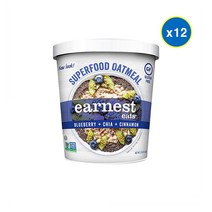 어니스트 이츠 슈퍼푸드 오트밀 67g 12팩 Earnest Eats Superfood Oatmeal
