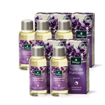 크나이프 라벤더 바디오일 100ml Kneipp Huile De Lavande, 5팩