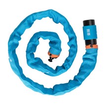 Security Anti-theft Lock with 2 Keys Portable Electric Scooter Motorcycle Bike Chain Cycling Bicycle, 02 Blue