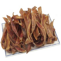 수제펫 수제간식 대용량, 1팩, 돼지귀 슬라이스 500g+500g
