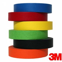 3M 페인트작업 종이 마스킹테이프 24mm 인테리어보양, 3M 그린색