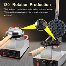 붕어빵기계 군고구마기계 팝콘기계 누룽지기계 소스배합기 미니붕어빵기계110V /220V 상업용 전기 Eggettes, 02 220-240V_01 미국