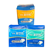 안심 포인트 겉기저귀 대형 특대형 골드 4팩40매 최근제조 (리뉴얼된팩), 실버대형(파랑팩), (80-120cm) 4팩, 4개