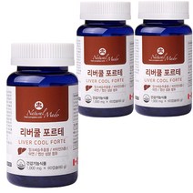 간에좋은 간 영양제 보호제 리버쿨 포르테 1 000mg 60캡슐, 1000mg, 3개
