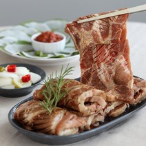 셰프애찬 포천식 갈비 720g 양념구이 돼지갈비 목살 전지 간장맛 매운맛, 간장양념 720g/1팩, 1개